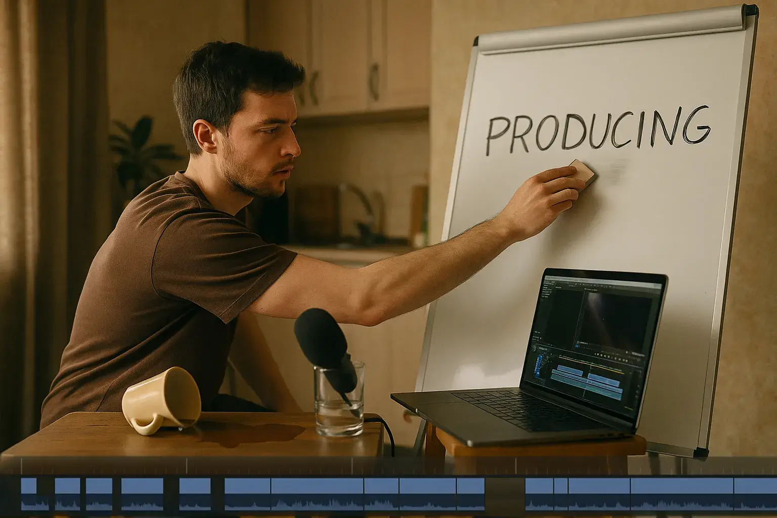 флипчарт и беспорядок в процессе записи